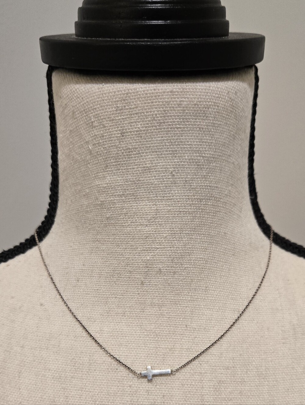 Silpada Simplex Cross Sterling Silver Necklace